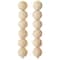 12 Pack: Raw Pine Wood Round Beads, 25mm by Bead Landing™